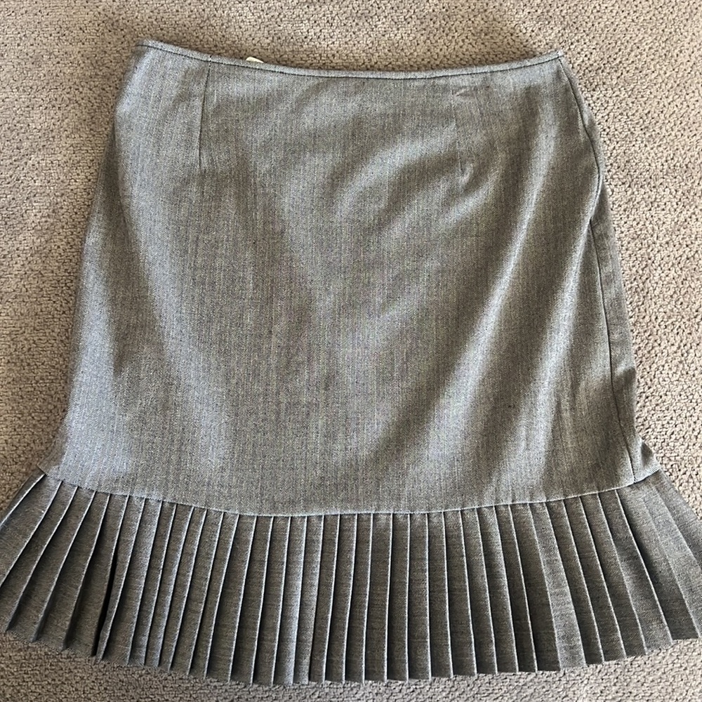Briggs pleated skirt